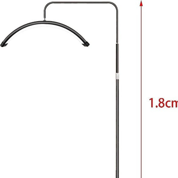 LAMPE MOON LIGHT LED SUR PIED 28 ''