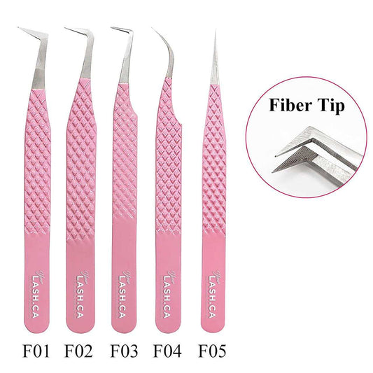 PINCE POUR POSE D'EXTENSIONS DE CILS