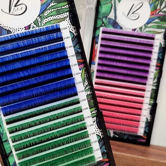BOÎTIERS DE CILS COULEURS MIXTE