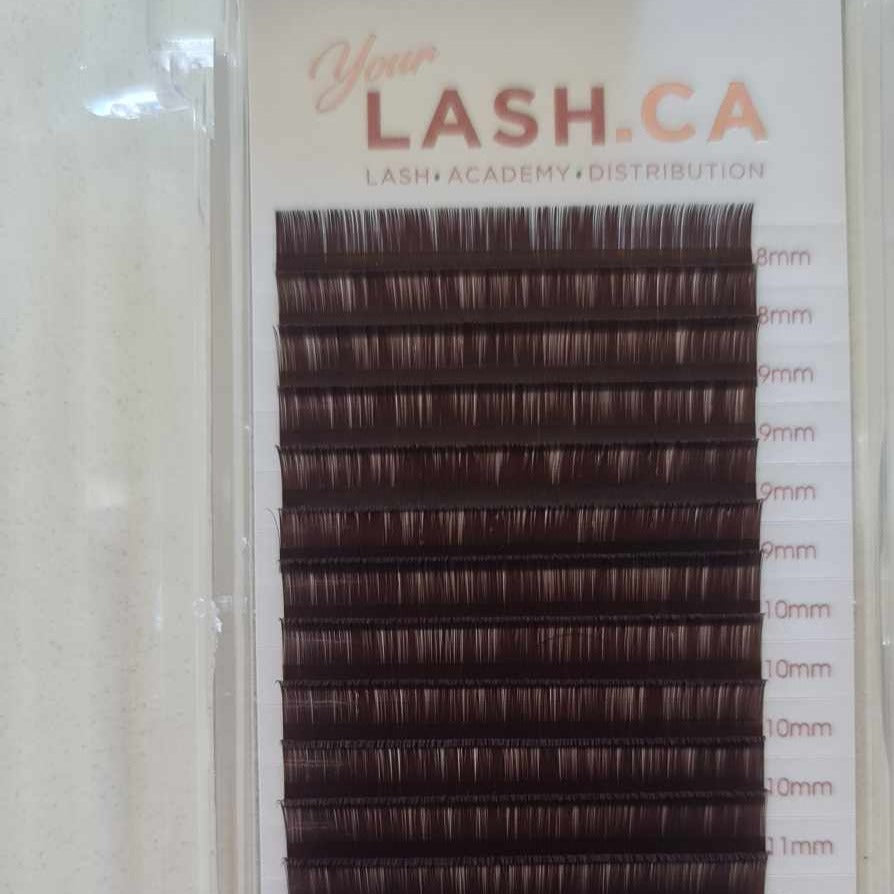 YY BROWN EYELASH EXTENSION